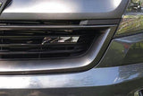 1X Black \ Red Z-71 Front Badge Emblem w/Grille Mount Insert Bracket For Chevrolet Avalanche Silverado Colorado Tahoe Suburban, etc