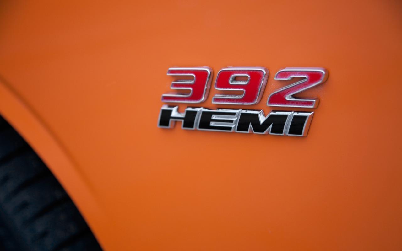 1X 392 HEMI Emblem Badge Plate Decal with Sticker for Dodge Challenger ...