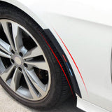 M Color Sporty Soft Fender Flare Arch Wheel Eyebrow Protector Strip For BMW