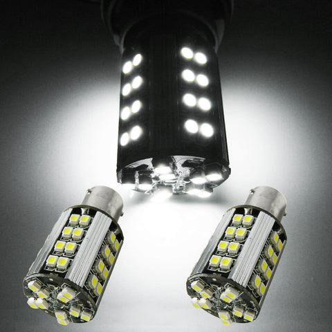 6000K White 1157 50-SMD LED Lamp For Turn Signal Parking Lights