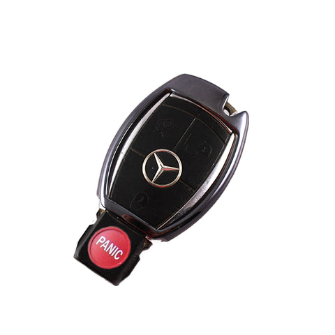 Smart Remote Key Soft Fob Cover Case For Mercedes C E S G CLS CLK SLK[Silver/Gold/Rose Gold/Blcak]