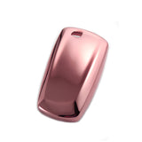 Glossy TPU Remote Smart Key Cover Fob Case Shell Cap Fit BMW 1 3 4 Series[Silver/Gold/Pink/Black]