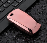 Glossy TPU Remote Smart Key Cover Fob Case Shell Cap Fit BMW 1 3 4 Series[Silver/Gold/Pink/Black]