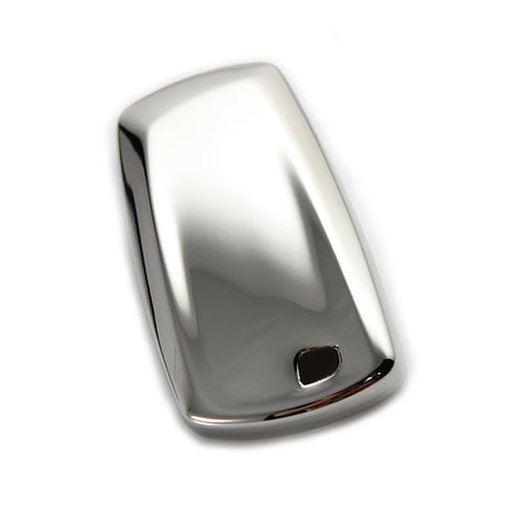 Glossy TPU Remote Smart Key Cover Fob Case Shell Cap Fit BMW 1 3 4 Series[Silver/Gold/Pink/Black]