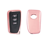 TPU Car Auto Remote Key Cover Case Protective For Lexus IS LS RC GX[Black\Blue\Red\Rose Gold\Silver]