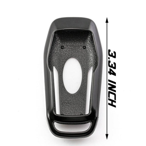 Glossy Black Key Fob Shell Cover For 2015-up Ford Mustang 2013-up Lincoln MKZ Intelligent Access Smart Key