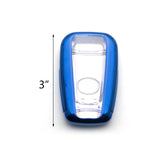 Full Covered Blue Smart Key Remote Shell FOB Case For Toyota Camry/RAV4/Corolla