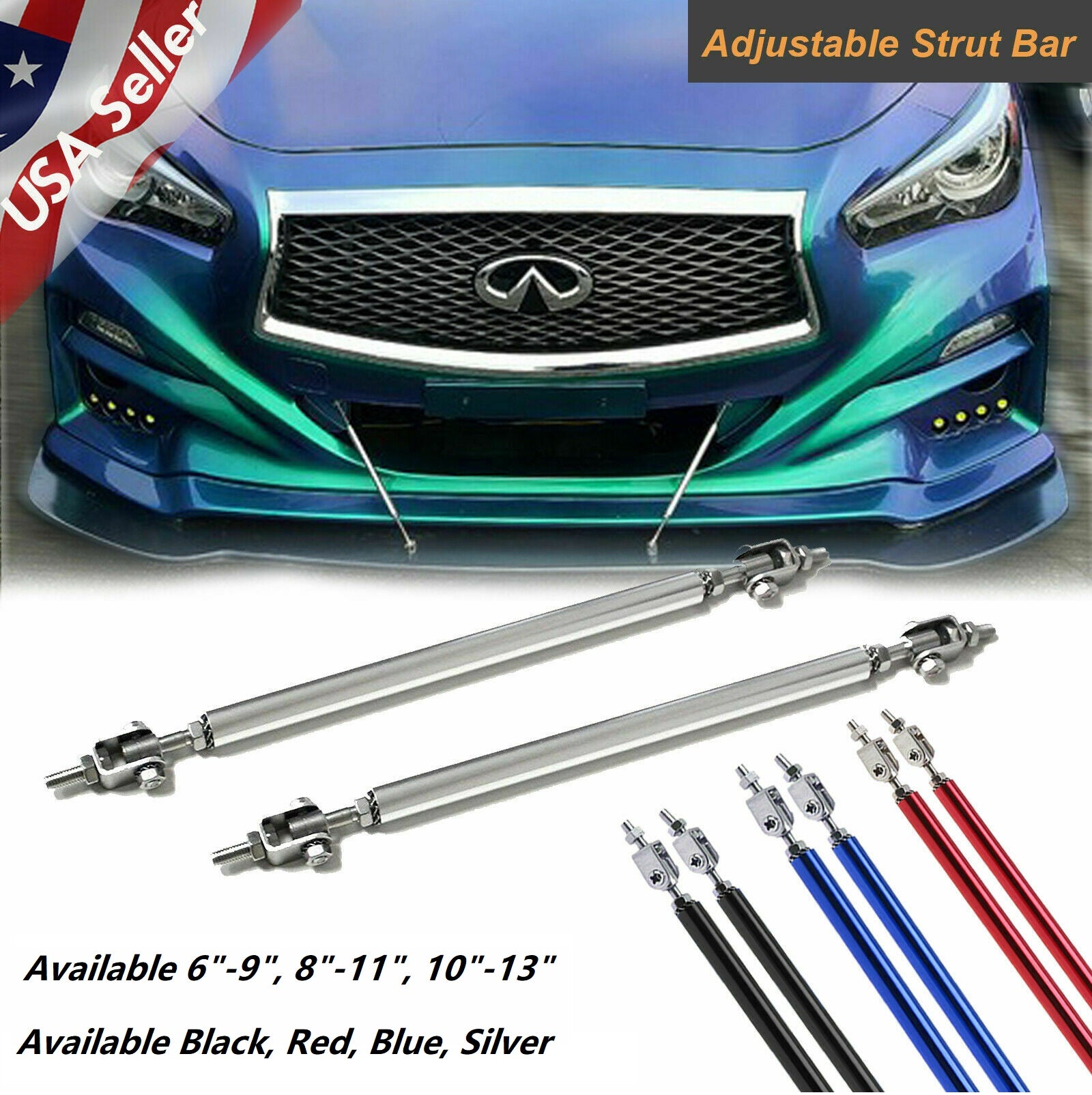 Front Diffuser Rods Adjustable 6