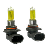 2Pcs Driving Fog Light Bulbs Kit 9006 HB4 Halogen Replacement 3000K Bright Amber