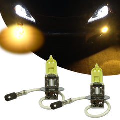 2x H3 55W Halogen Driving Fog Light Bulb Conversion Kit Super Bright 3000K Amber