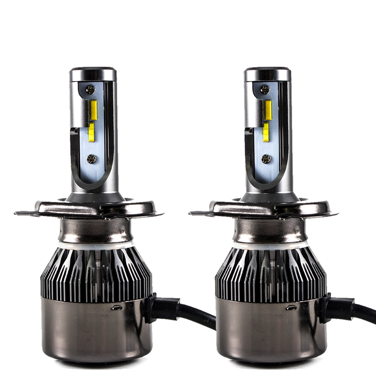 150W 30000LM Dual Color 9003/H4 LED Headlight Bulbs, 3000K+6500K  Yellow+White Hi/Lo: Low Beam(Three colors), High Beam(Only Wihte)