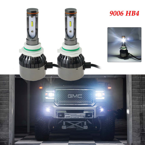6000K Xenon White 9006 HB4 LED Bulbs Headlight Low Beam Conversion Kit For Honda Mitsubishi Nissan Dodge etc