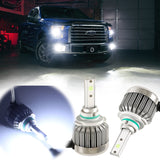 H10 9140 9145 White 6000K COB LED Headlight Daytime Running Lights Fog Light Lamps fit Ford F150 F250 F350 F450