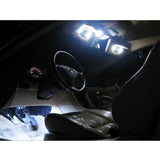 2013-2017 Hyundai Santa Fe 7x Interior White LED Lights Package Kit[White\ Blue]