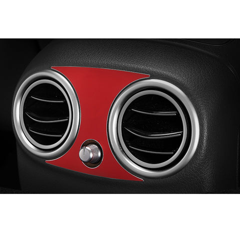 RED Interior Rear Air Conditioning Outlet Cover Trim For Benz C-class GLC X253