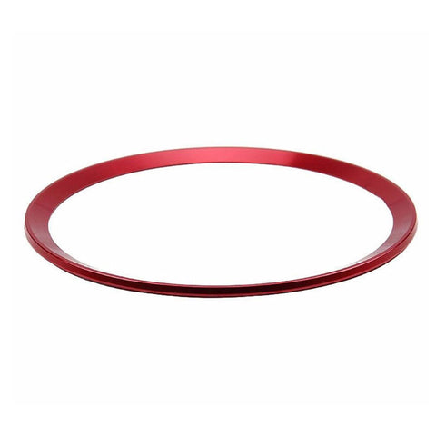 Steering Wheel Center Decoration Cover Trim For Audi A3 A6 Q3 Q5 A5 A6L Gold/Red