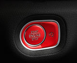 Red Engine Start Stop Button Surrounding Ring ON/OFF Button Cover For Mercedes GLE GLS Class