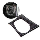 1X FULL SET INTERIOR TRIM COVER STICKERS REAL CARBON FIBER FOR BMW 3 4 SERIES