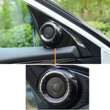 Carbon Fiber Painted Door Stereo Speaker Cover Trim fit Honda Civic 2016-2020