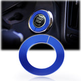 RED / BLUE / Purple engine start stop push button knob key switch decor ring trim for Infiniti