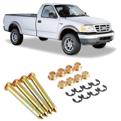 Car Heavy Duty Door Hinge Pins Pin Bushing Kit for Ford F-150 F-250 F-350 Bronco