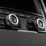 For Porsche 718 2012-18 Dash Meter Frame Radio Navigation Switch Ring Cover Trim