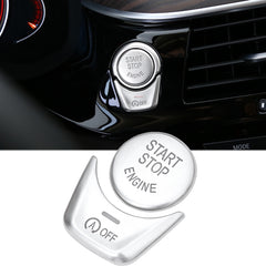 Dashboard Engine Start Stop Push Button ABS Trim Cover Sticker for BMW 5 Series G30 2017-2018