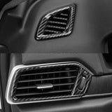 Carbon Fiber Look Gear Shift Knob Steering Wheel Cover For Honda Accord 18-22