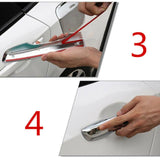 Chrome Door Handle Cover Trims Decor for Honda Civic 2016-2021 w/ Smart Keyhole