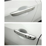 Chrome Door Handle Cover Trims Decor for Honda Civic 2016-2021 w/ Smart Keyhole