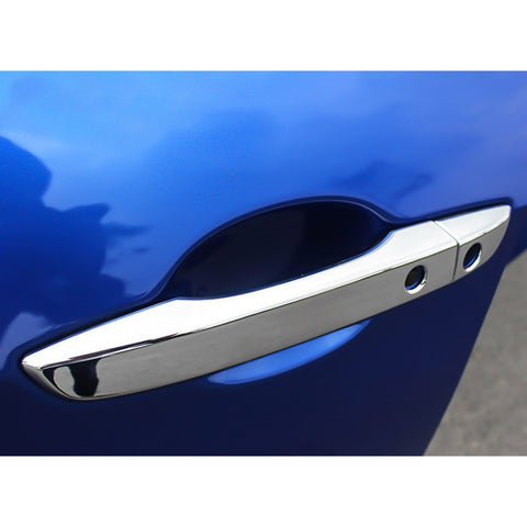 Chrome Door Handle Cover Trims Decor for Honda Civic 2016-2021 w/ Smart Keyhole