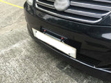 Front Bumper Tow Hook License Plate Mount Bracket Holder Adjustable Universal