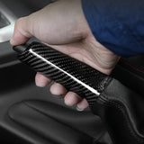 Xotic Tech Car Handbrake Grip Lever Brake Handle Cover, Carbon Fiber Pattern Compatible with BMW 3 Series GT F30 F34 E90