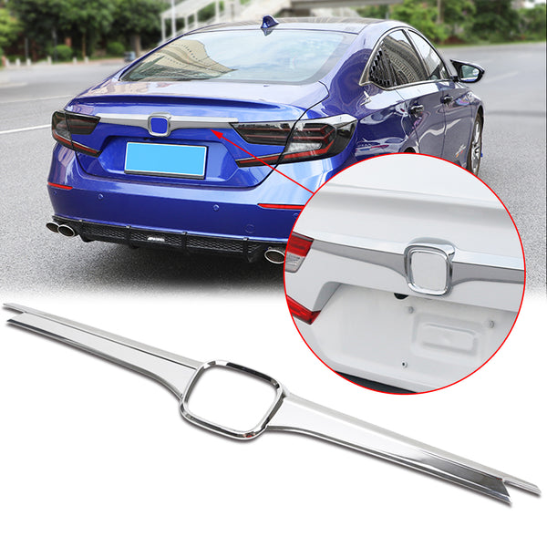 Chrome Rear Trunk Lid Molding Cover Trim Accessories for Honda