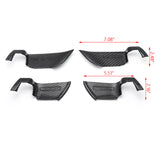 Carbon Fiber Look Door Panel Handle Bowl Cover Trim For Honda Accord 18-2022