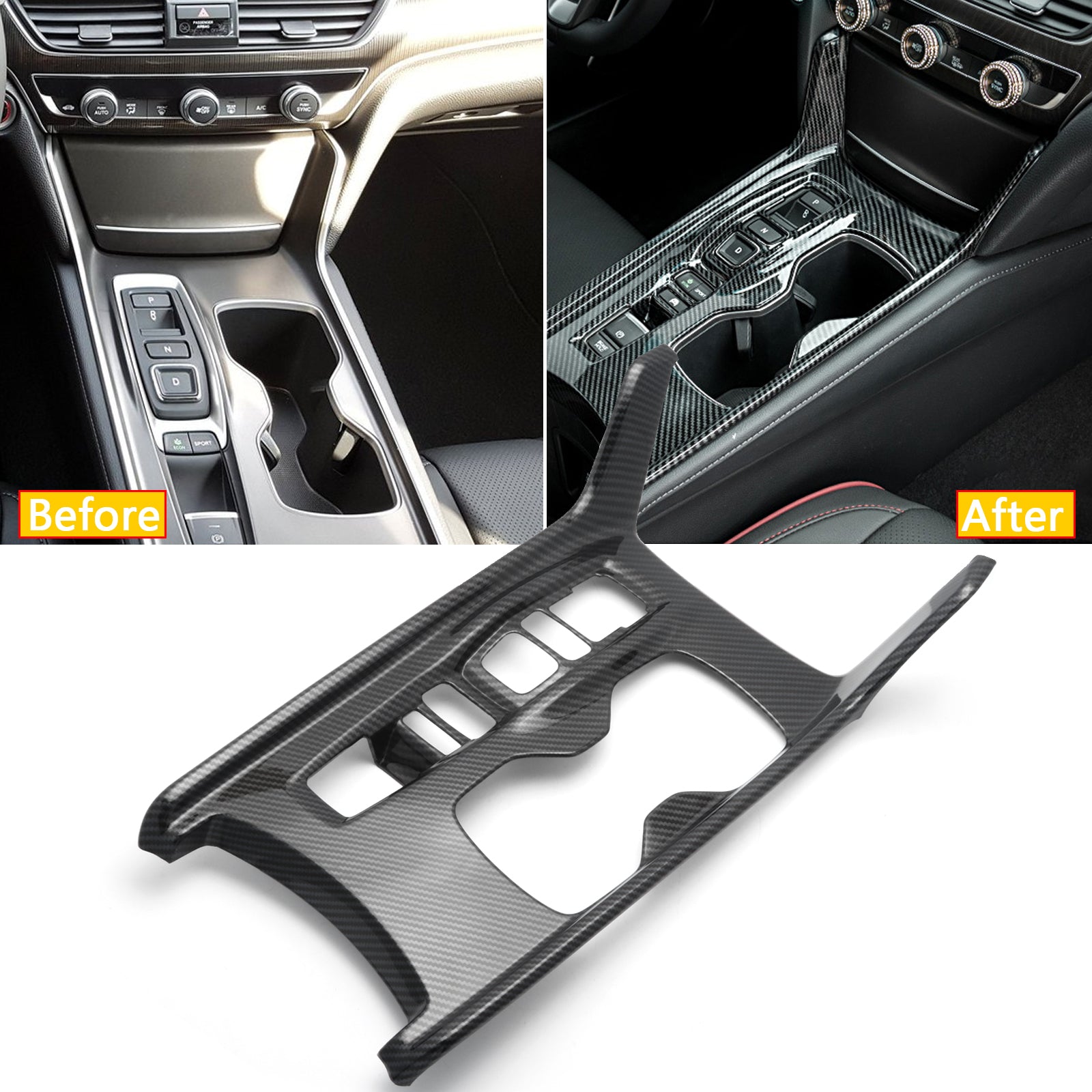 2016 honda civic cigarette lighter ABS Carbon Fiber Gear Shift Box Cigarette Lighter Panel Cover Trim Fit 2016 honda civic cigarette lighter ABS Carbon Fiber Gear Shift Box Cigarette Lighter Panel Cover Trim Fit