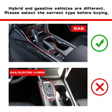 Red ABS Gear Shift Panel Center AC Vent Frame Decor Trim For Honda Accord 18-22