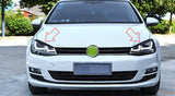 Headlight Eye Lid Eyebrow Cover, Headlights Eyebrow Eyelids Headlight Covers for Volkswagen VW Golf 7 GTI MK7