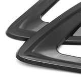 Sport ABS Black Side Fender Air Flow Vent Decor Cover Trim Stickers For Mazda 3