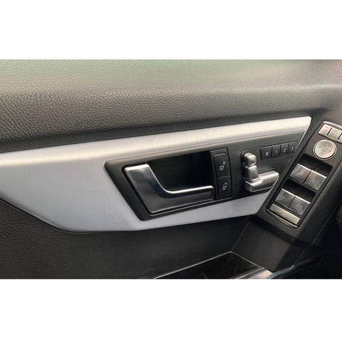 Matte Silver Inner Left Door Handle Repair For Mercedes-Benz C250 C300 C350 GLK