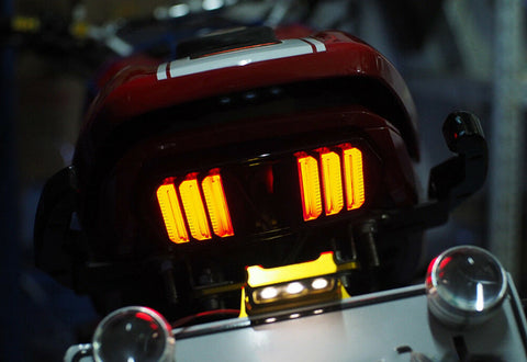 Motorcycle LED Turn Signal Brake Tail Light Integrate for Honda Grom 125 CBR650F