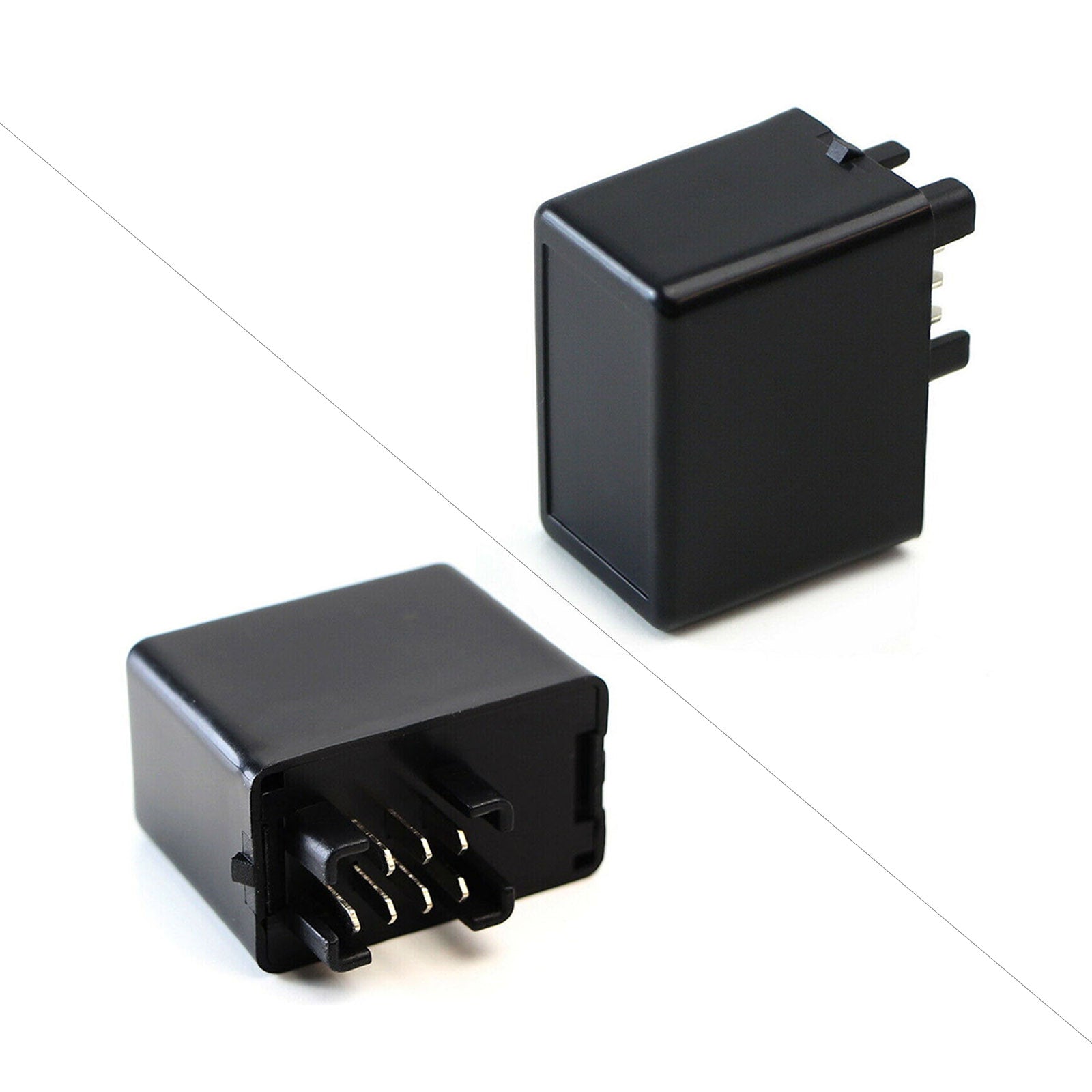 7-Pin LED Flasher Relay For Suzuki Motorcycles – Hyper Flash Fix, 12V, 120W, Fits Most 2000+ Models