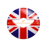 Red Blue Union Jack UK Flag 3D Steering Wheel Decal Sticker For 2014 2015 2016 MINI Cooper F54 F55 F56 2017 F60