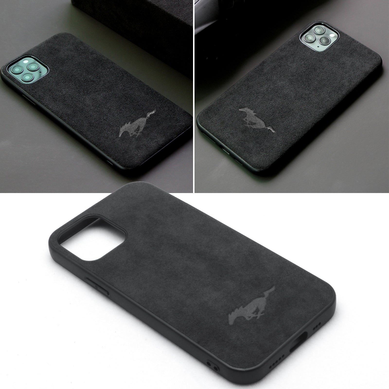 Source New Style custom shockproof suede leather phone cases for iphone  12/11/13 pro max for Alcantara case on m.