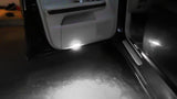 White Full LED Side Door Courtesy Light Assy Compatible With Lexus IS ES GS LS RX GX LX Toyota Avalon Sienna Venza Camry Prius 4Runner, OEM Replacement, Powered by 18-SMD LED