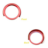 Anodized Aluminum Ignition Start/ Stop Engine Button Trim Ring Cover for BMW 1 2 3 4 X1 Red/ Blue/ Silver