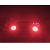 4x 921 912 T10 Projector Lens Red LED Bulbs for Backup Reverse Lights High Power