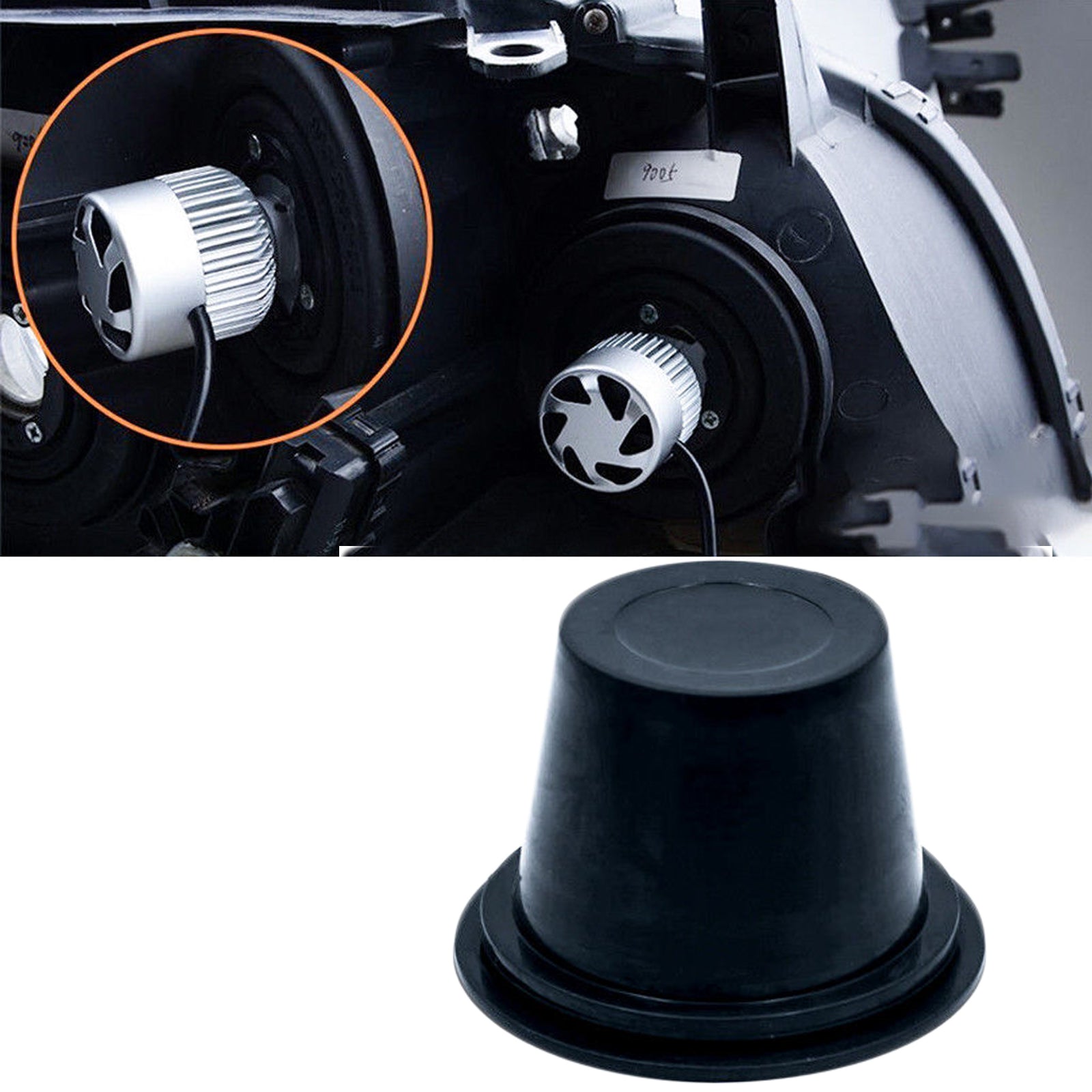 Buy Koyoso Headlight Dust Cap Housing Dust Cover Rubber Seal Unversal  Anti-dust Cap for LED Car Light Bulbs Online at desertcartINDIA