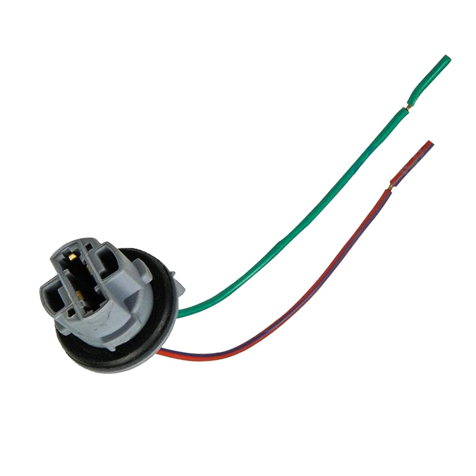 7444 7440 LED Fog Light Headlights Bulb Adapter Wiring Harness Sockets ...