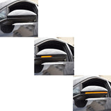 Smoked Side Mirror LED Sequential Blink Turn Signal Lights For 15-up Volkswagen VW MK7 Golf GTI